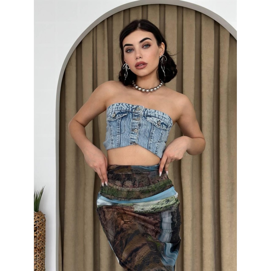 Lara Transparan Midi Etek 147506