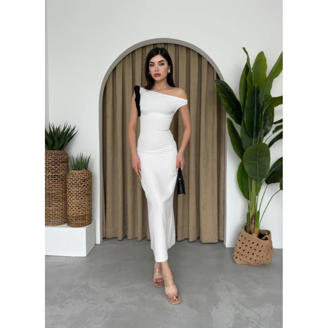 Jovani Omuz Detaylı Elbise - 158430 Jovani Omuz Detaylı Elbise - 158430