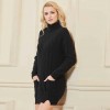 Loren Yünlü Motifli Midi Boy Triko Elbise - 136451 Loren Yünlü Motifli Midi Boy Triko Elbise - 136451