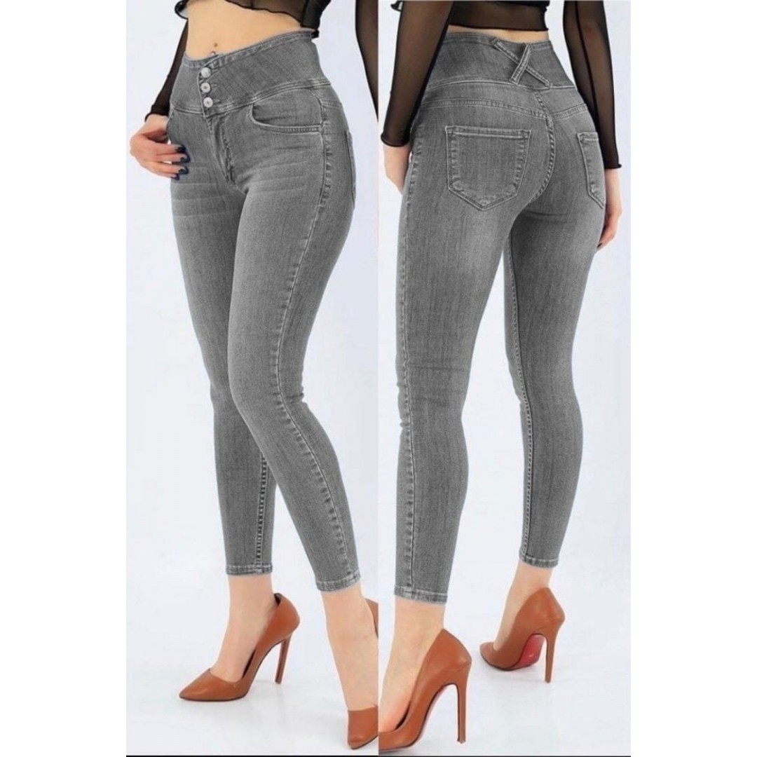 Yüksek Bel Likralı Jean Pantolon 90 Cm 47248 Yüksek Bel Likralı Jean Pantolon 90 Cm 47248