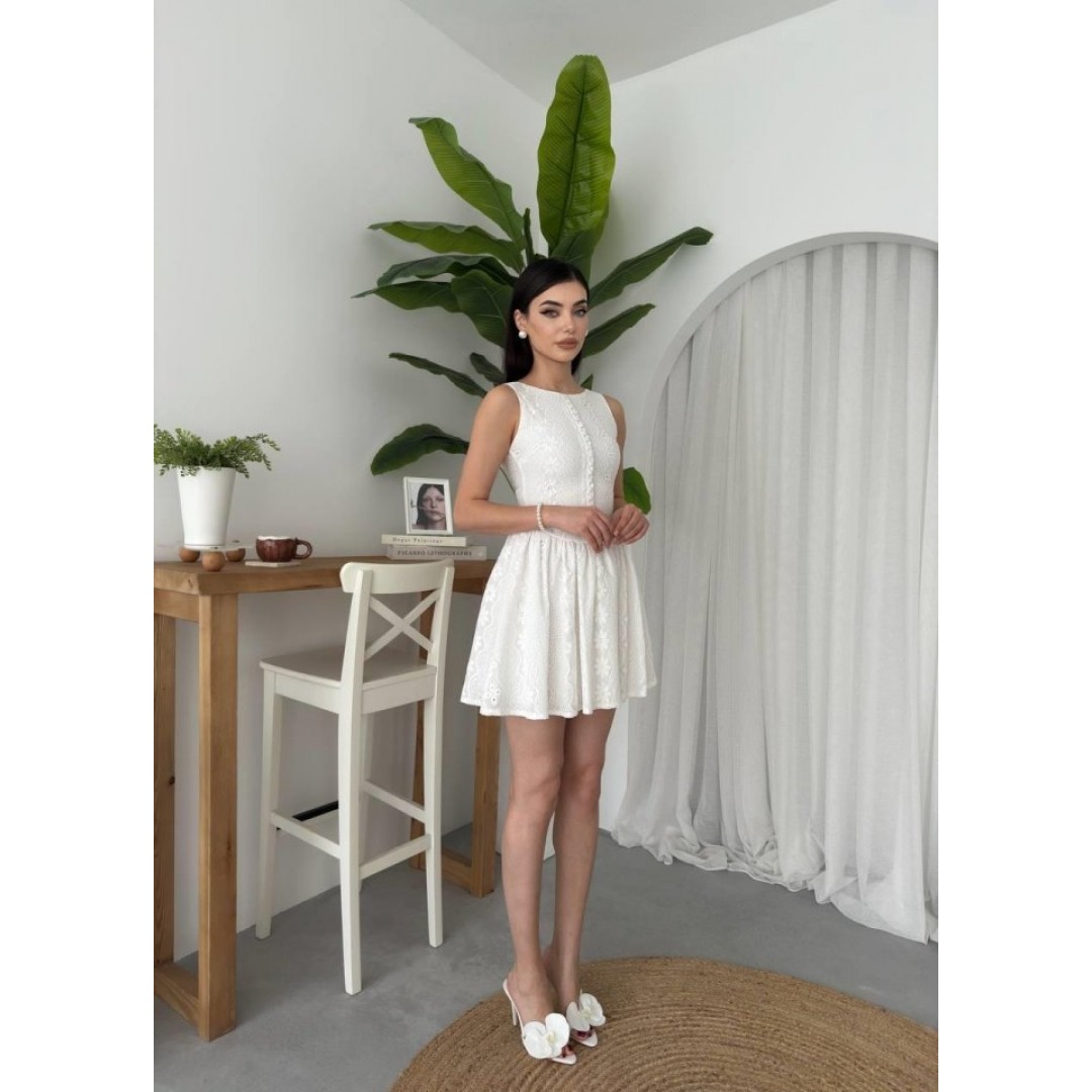 Yema Düğme Detaylı Elbise 156132 Yema Düğme Detaylı Elbise 156132