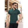 Erkek Hakim Yaka Dokuma Pamuklu Kumaş Kısa Kollu T-shirt 162318 Erkek Hakim Yaka Dokuma Pamuklu Kumaş Kısa Kollu T-shirt 162318