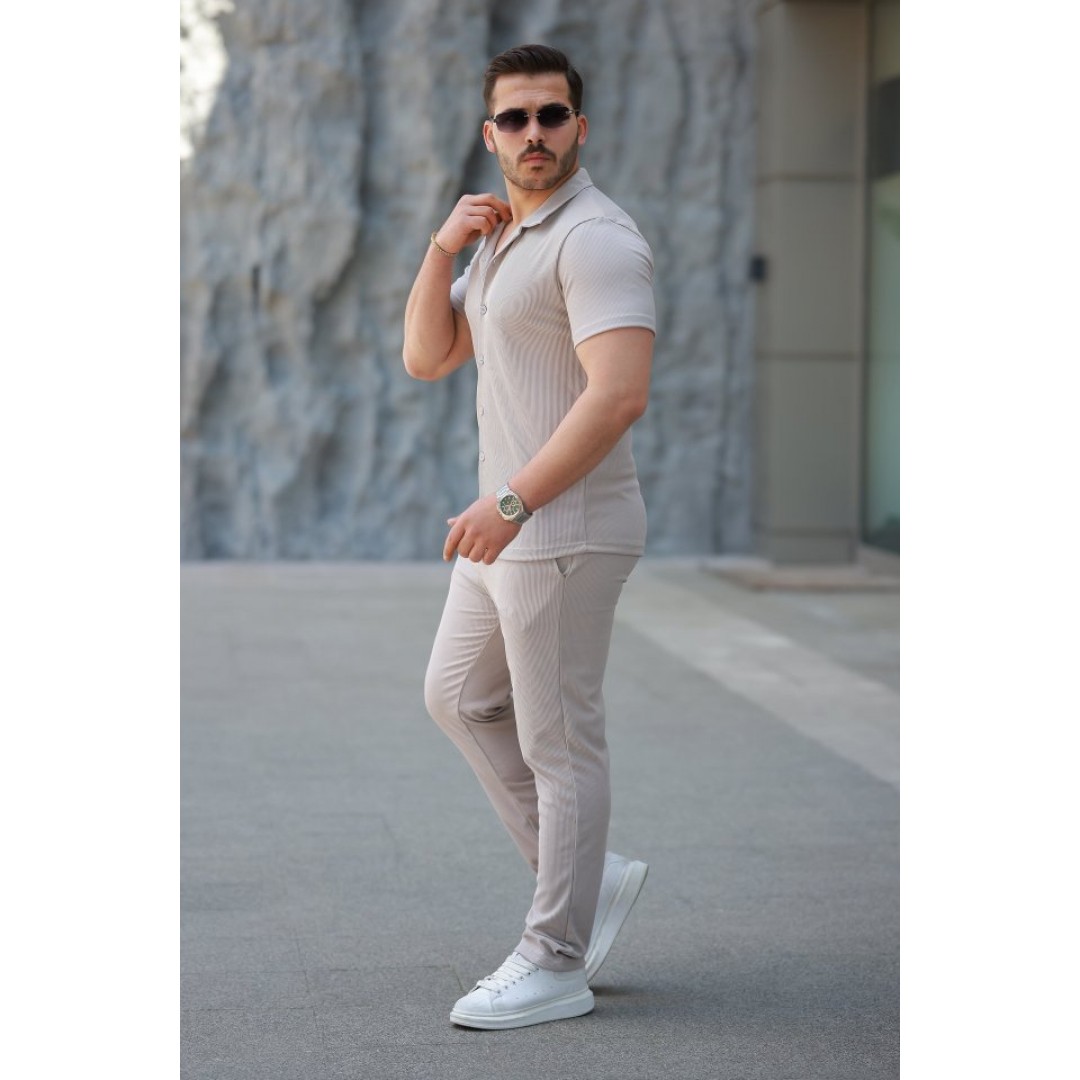Erkek Ottoman Kumaş Pantolon Gömlek Takım 162960 Erkek Ottoman Kumaş Pantolon Gömlek Takım 162960