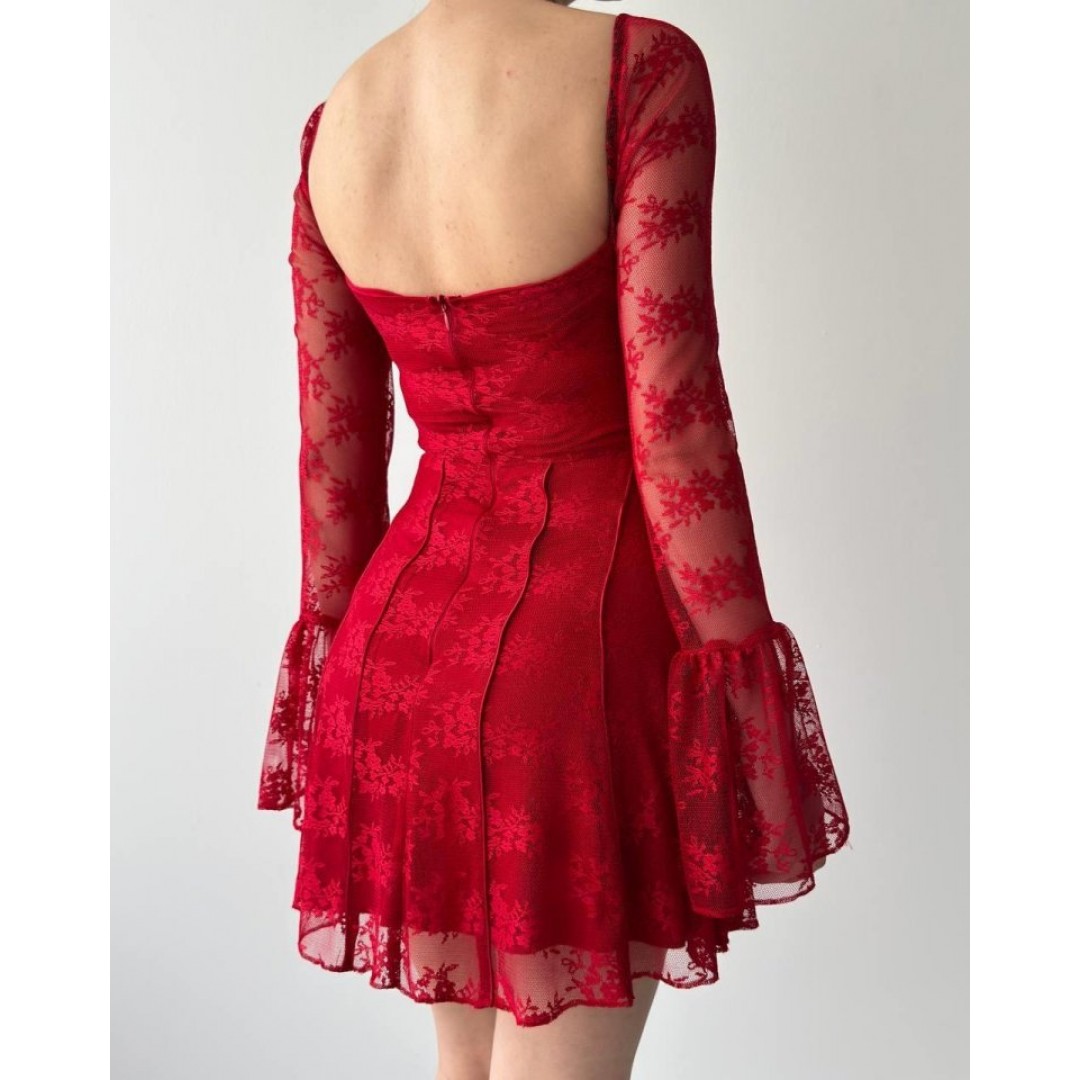 Evita Mini Elbise - 157793