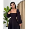Nouna Balon Kol Elbise - 147057 Nouna Balon Kol Elbise - 147057