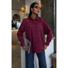 Kristal Taş Çakımlı Poplin Gömlek 3413 158516 Kristal Taş Çakımlı Poplin Gömlek 3413 158516