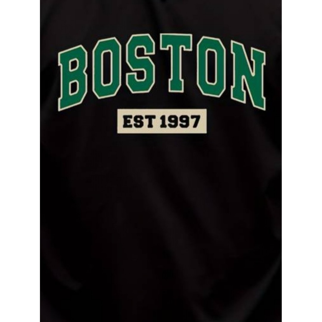 Erkek Boston Baskılı Süprem T-shirt - 123496 Erkek Boston Baskılı Süprem T-shirt - 123496