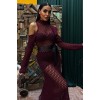 Saten Kuşaklı Ajurlu Triko Elbise 2847 158999 Saten Kuşaklı Ajurlu Triko Elbise 2847 158999