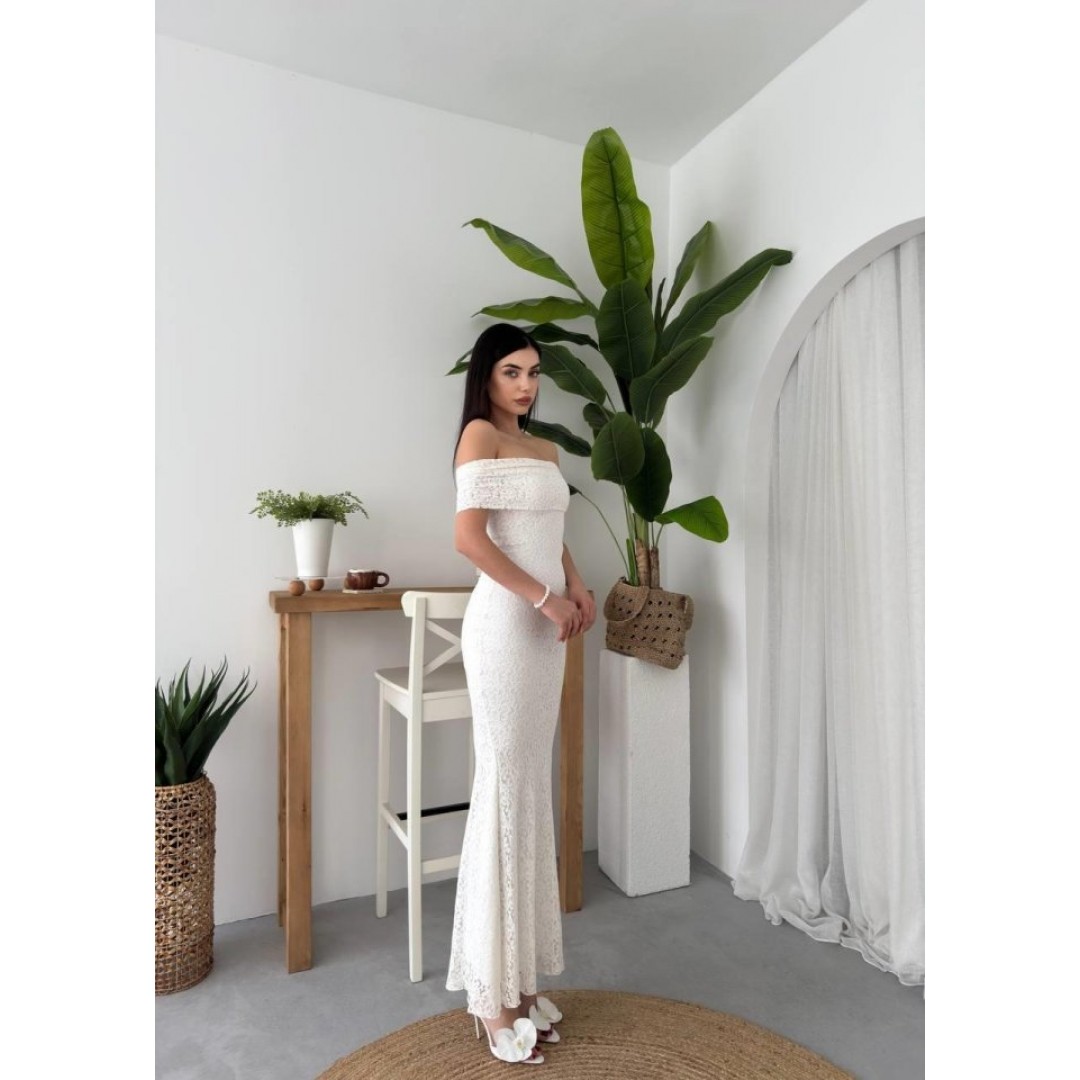 Uyef Straplez Elbise 153529