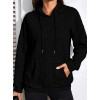 Kadın Uzun Kollu Kapşonlu Bağcıklı Cepli Capitone Sweatshirt 136198 Kadın Uzun Kollu Kapşonlu Bağcıklı Cepli Capitone Sweatshirt 136198