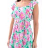 5370 ELBİSE-PEMBE GÜL DESEN 154674 5370 ELBİSE-PEMBE GÜL DESEN 154674
