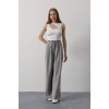 Pileli Bağcıklı Oversize Pantolon - Gri 162830 Pileli Bağcıklı Oversize Pantolon - Gri 162830