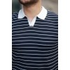 Erkek Kısa Kollu çizgi Desenli örme Kumaş Tshirt 157294 Erkek Kısa Kollu çizgi Desenli örme Kumaş Tshirt 157294