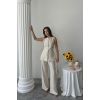 KETEN YELEK - PANTOLON TAKIM - Taş 162431 KETEN YELEK - PANTOLON TAKIM - Taş 162431