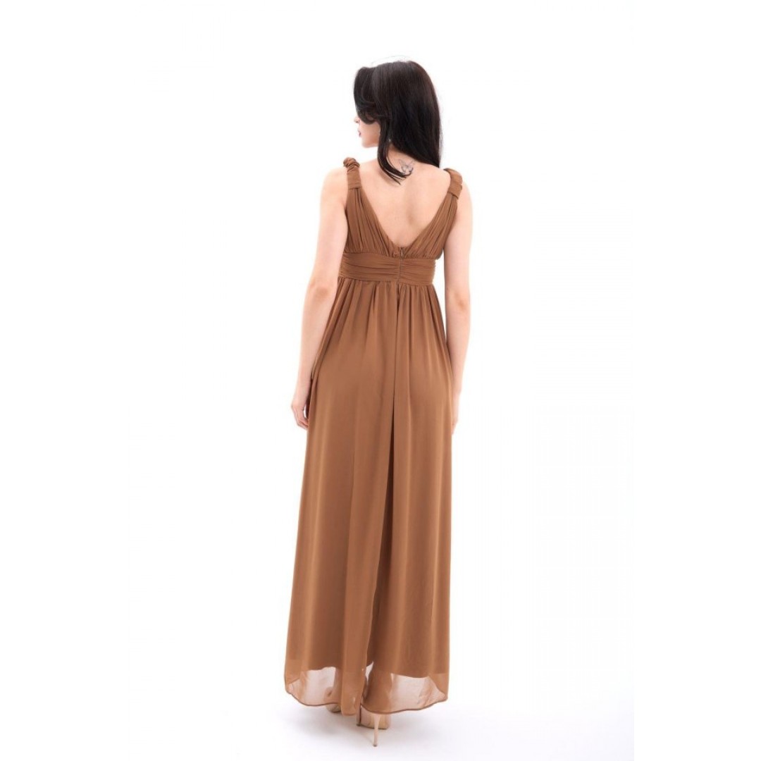 4662 ELBİSE-KAHVE 160316 4662 ELBİSE-KAHVE 160316