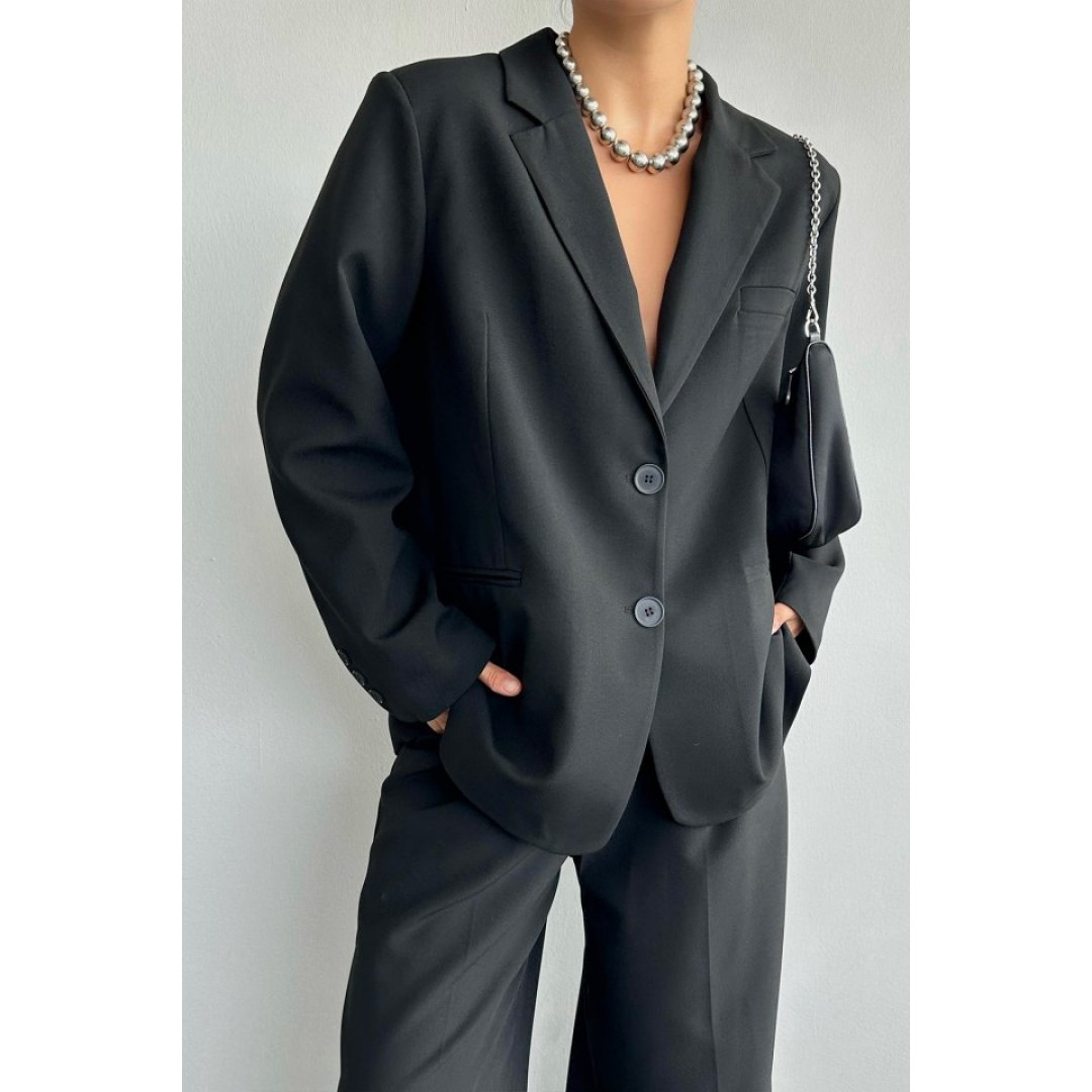 Oversize Ceket - Siyah 153300 Oversize Ceket - Siyah 153300