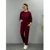 Kadın Uzun Kollu Bisiklet Yaka Viskon Iki Iplik Bluz Ve Pantolon Ikili Takım 136538 Kadın Uzun Kollu Bisiklet Yaka Viskon Iki Iplik Bluz Ve Pantolon Ikili Takım 136538