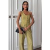 Tek Omuz Büstiyer Plazzo Pantolon Viscon Takım 10159 159274 Tek Omuz Büstiyer Plazzo Pantolon Viscon Takım 10159 159274