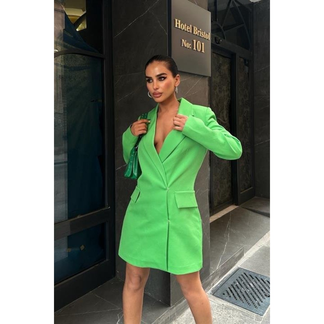 Georgina Blazer Elbise 2200-06 - 155853
