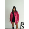 DÜĞMELİ DERİ GÖMLEK BOYFRİEND - Fuşya - 153266 DÜĞMELİ DERİ GÖMLEK BOYFRİEND - Fuşya - 153266