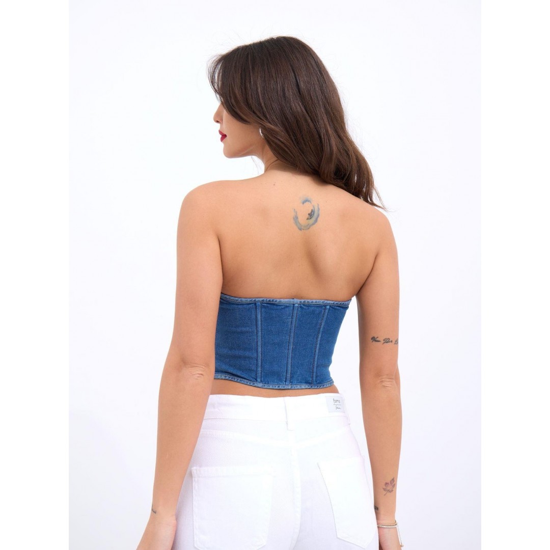 6241 KOT BLUZ-MAVİ 142967