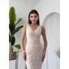 Kren Gül Detaylı Elbise - 162377 Kren Gül Detaylı Elbise - 162377