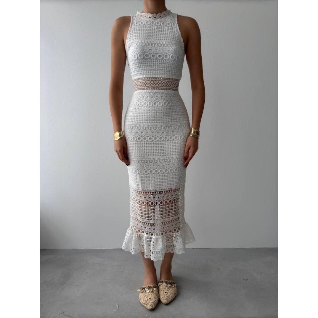 Mesinya Midi Boy Elbise - 148583 Mesinya Midi Boy Elbise - 148583