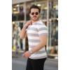 Erkek çift Renk Pamuklu örme Kumaş Kısa Kollu T-shirt 159921 Erkek çift Renk Pamuklu örme Kumaş Kısa Kollu T-shirt 159921