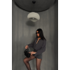 BOYFRİEND GÖMLEK MODAL KUMAŞ OVERSİZE - Antrasit - 153599