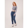 Ters Dikişli Basic Antrasit Body Bluz 148080 Ters Dikişli Basic Antrasit Body Bluz 148080