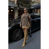 Leopar Desenli Yırtık Detaylı Kazak 1344 158385 Leopar Desenli Yırtık Detaylı Kazak 1344 158385