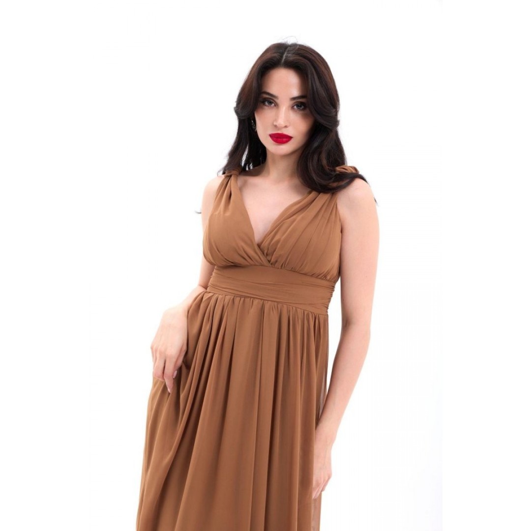 4662 ELBİSE-KAHVE 160316 4662 ELBİSE-KAHVE 160316