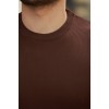 Erkek Bisiklet Yaka Jakarlı Kısa Kollu Tshirt - 159172 Erkek Bisiklet Yaka Jakarlı Kısa Kollu Tshirt - 159172