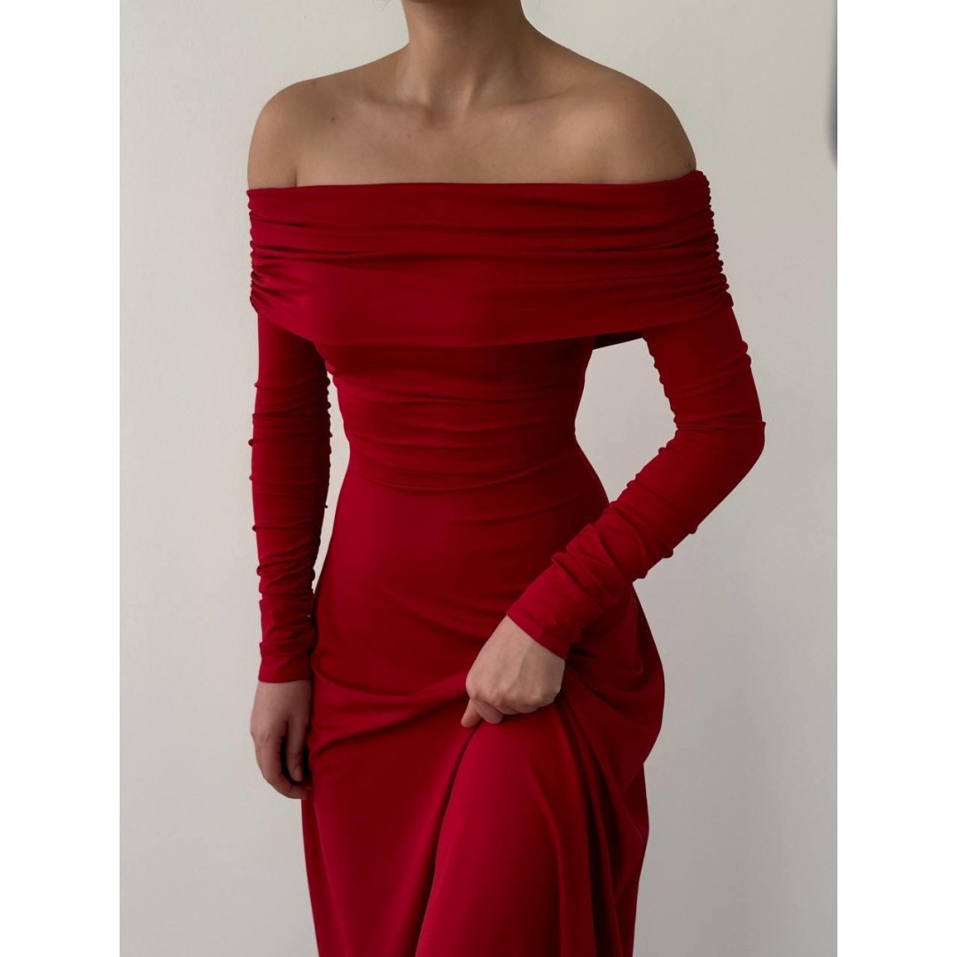Uras Straplez Elbise 147039 Uras Straplez Elbise 147039