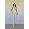Beyaz Yelek Ve Pantolon Takım 152563 Beyaz Yelek Ve Pantolon Takım 152563