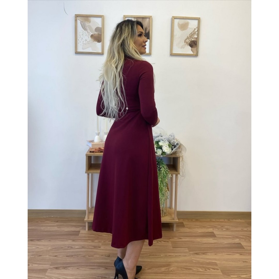 Kadın Uzun Kollu çıtçıtlı Viskon Krop Bluz Ve Yırtmaçlı Etek Istenildiğinde Elbise Olan Ikili Takım - 140861 Kadın Uzun Kollu çıtçıtlı Viskon Krop Bluz Ve Yırtmaçlı Etek Istenildiğinde Elbise Olan Ikili Takım - 140861