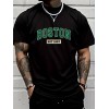 Erkek Boston Baskılı Süprem T-shirt - 123496 Erkek Boston Baskılı Süprem T-shirt - 123496