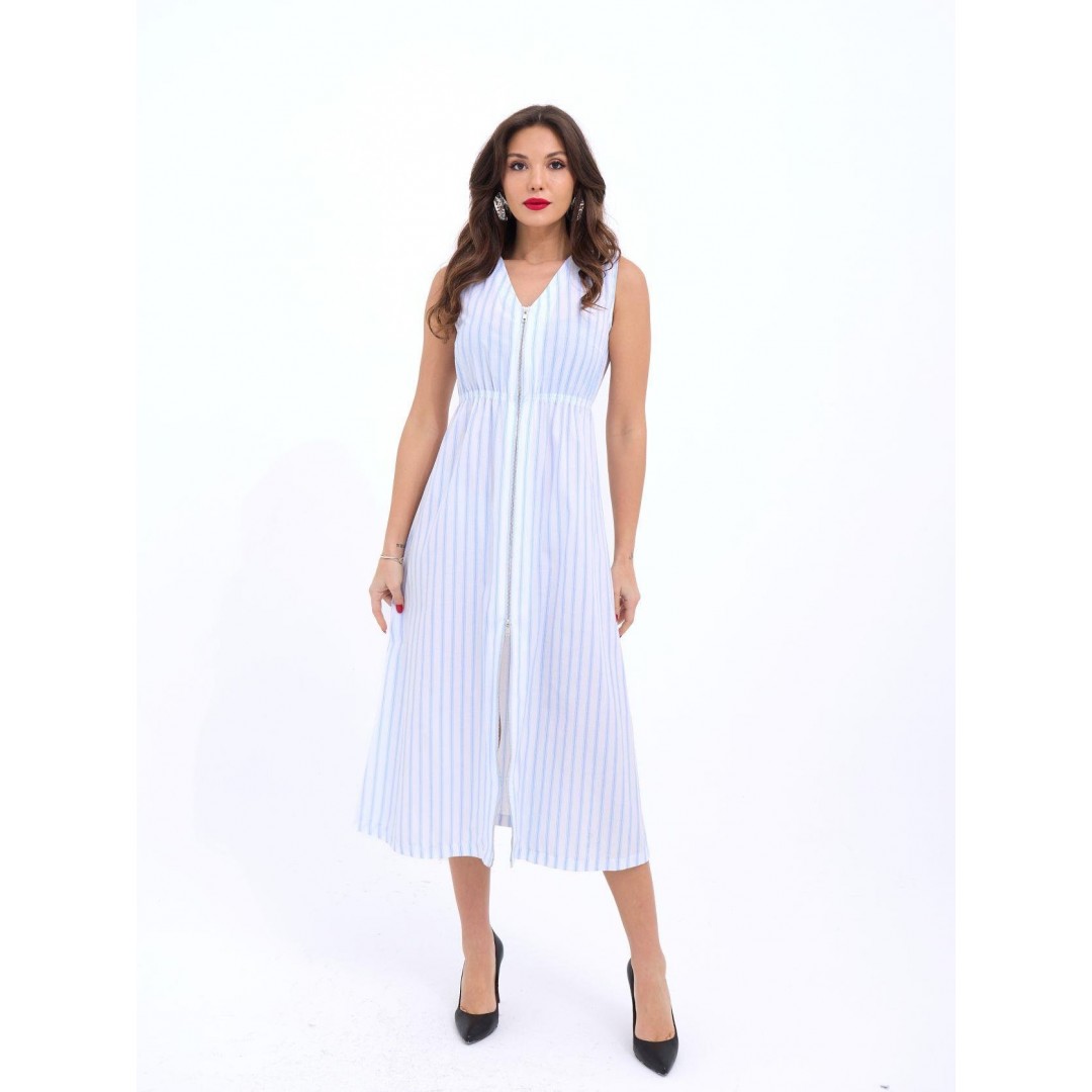 6510 ELBİSE-LOS ANGELES ÇİZGİLİ