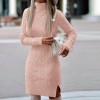 Loren Yünlü Motifli Midi Boy Triko Elbise 80415
