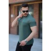 Erkek Hakim Yakalı Kısa Kollu Pamuklu T-shirt 161511 Erkek Hakim Yakalı Kısa Kollu Pamuklu T-shirt 161511