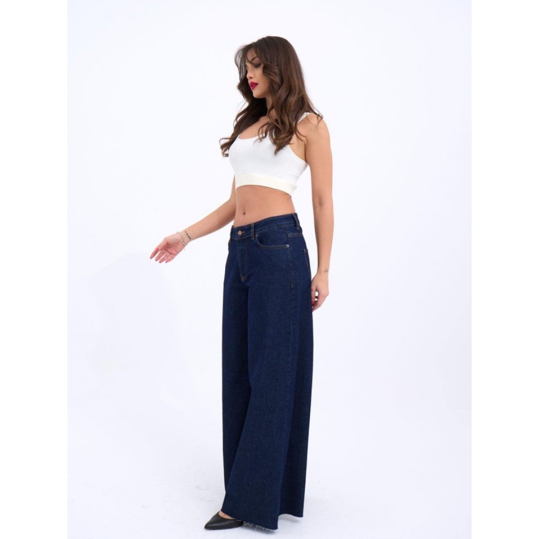 7350 KOT PANTOLON-MAVİ 148623
