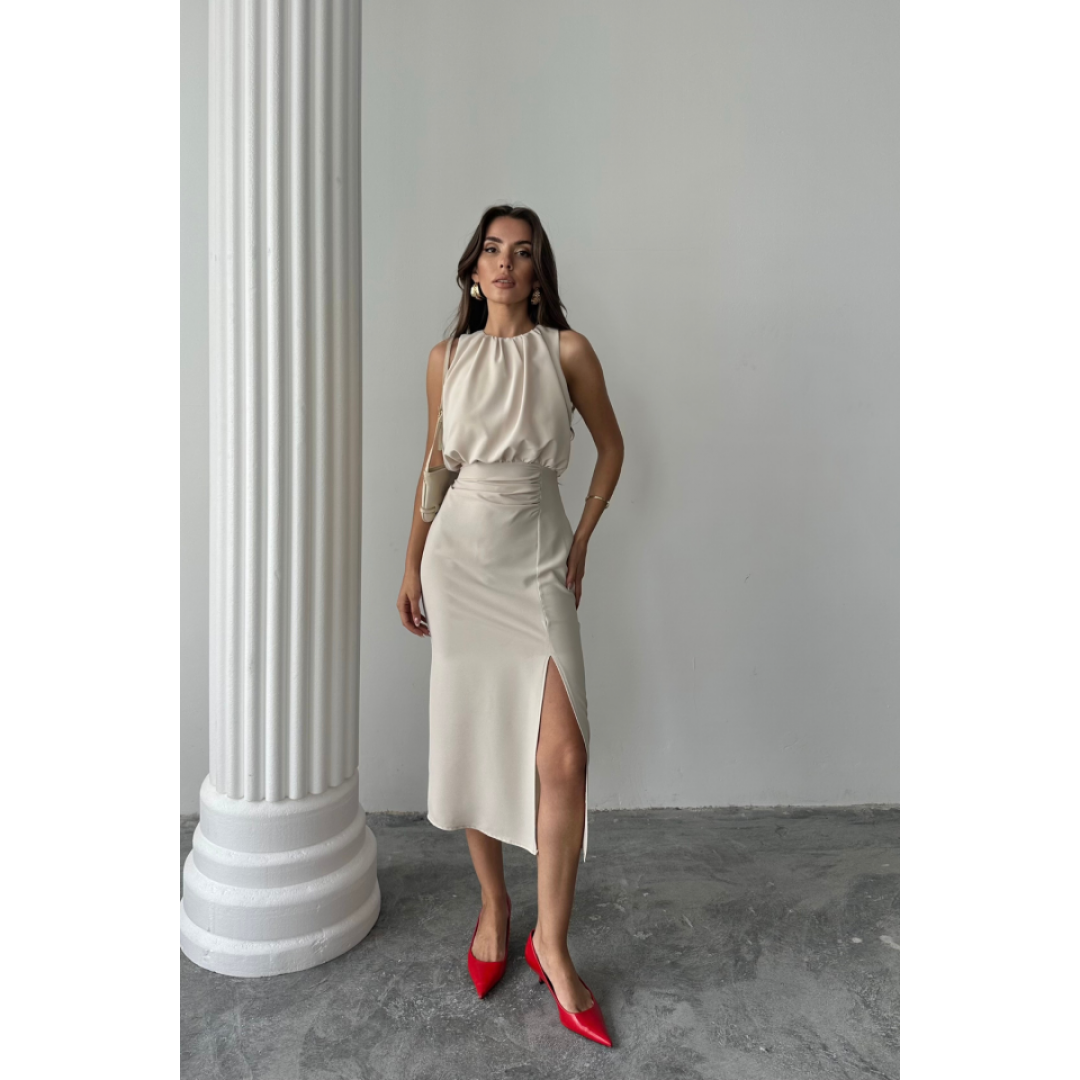 ELBİSE - Bej 163862 ELBİSE - Bej 163862