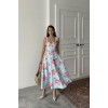 Bebe Mavi İnce Kemer Detaylı Elbise - 156663 Bebe Mavi İnce Kemer Detaylı Elbise - 156663