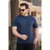 Erkek Oversize Bisiklet Yaka Kısa Kollu T-shirt - 160100 Erkek Oversize Bisiklet Yaka Kısa Kollu T-shirt - 160100