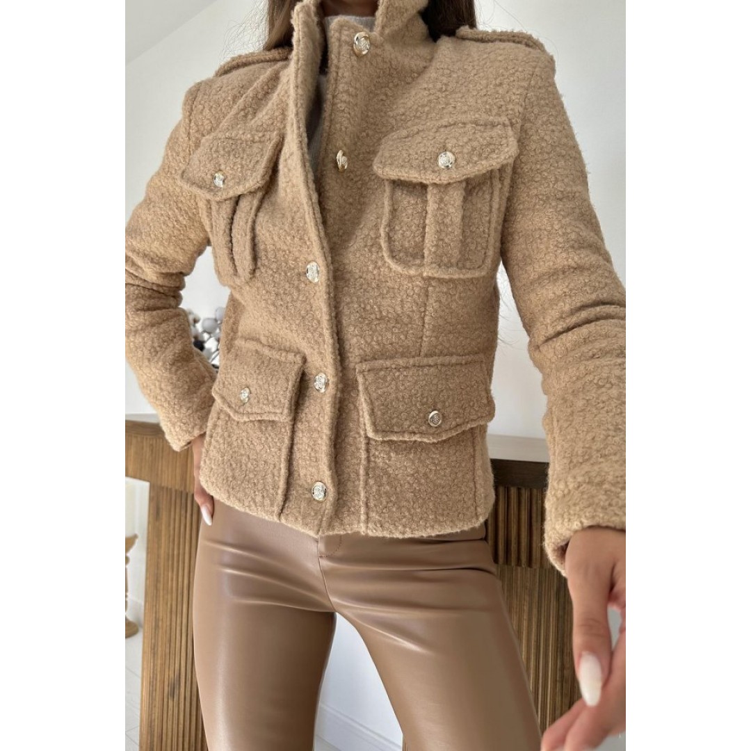 Camel Cepli Yumoş Ceket 152314