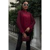 Transparan Detaylı Dökümlü Gömlek 3427 158595