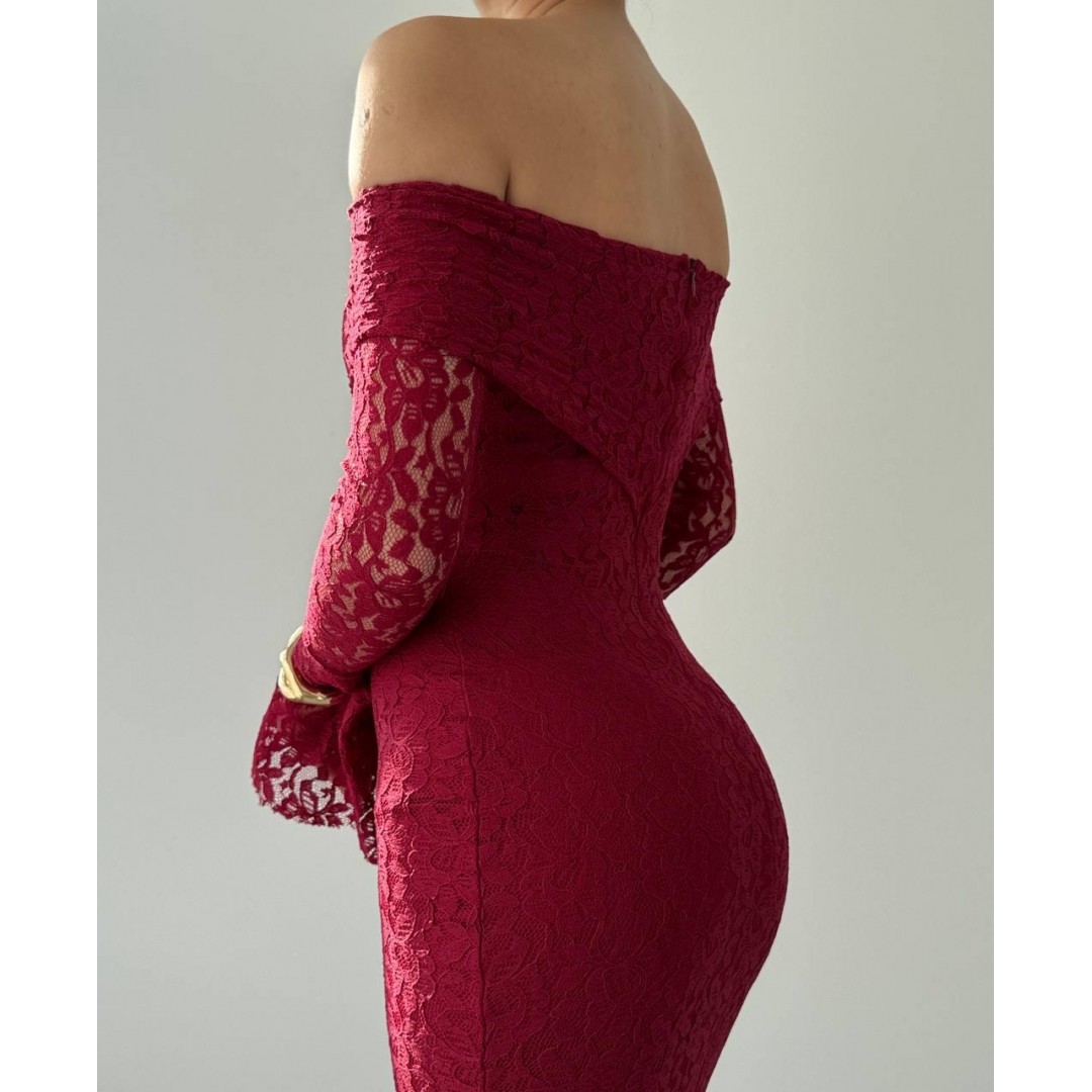 Arya Straplez Dantel Elbise 147049 Arya Straplez Dantel Elbise 147049