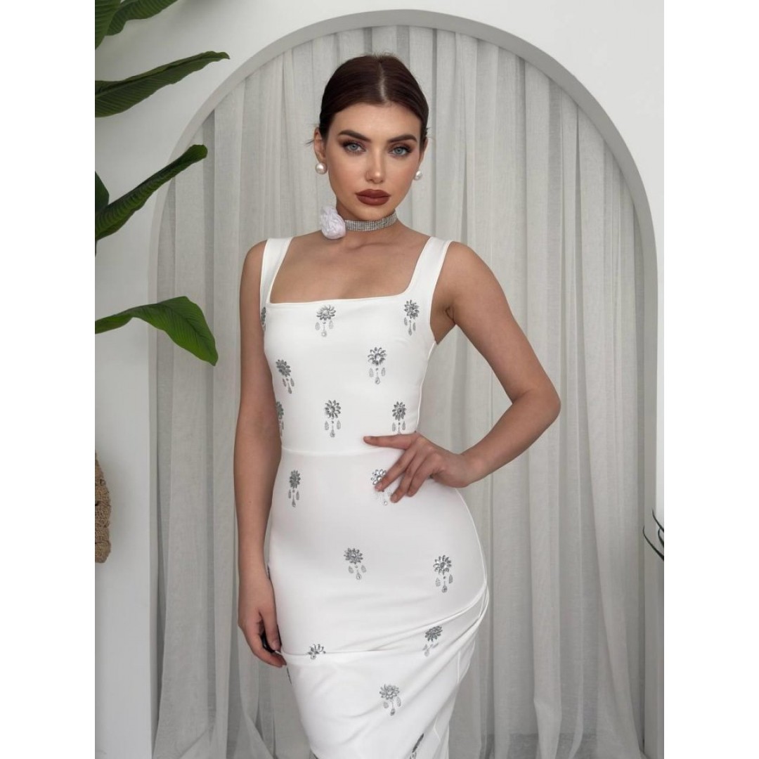 Ners Taş Detaylı Elbise - 159049 Ners Taş Detaylı Elbise - 159049