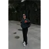 Pötikare Desen Nakışlı Kolej Ceket - Haki - 92625 Pötikare Desen Nakışlı Kolej Ceket - Haki - 92625