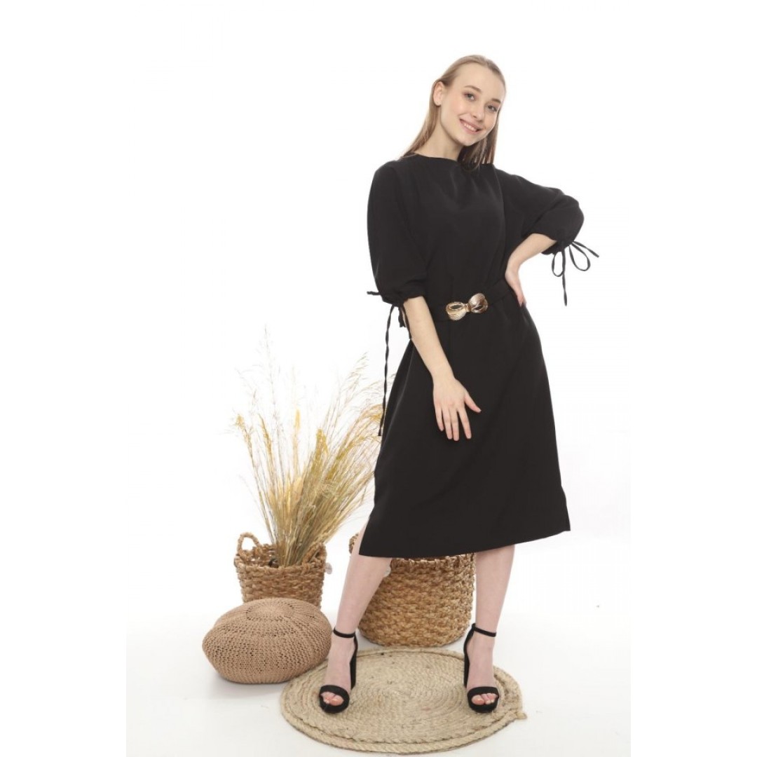 Siyah Topshop Yırtmaçlı Elbise 149033 Siyah Topshop Yırtmaçlı Elbise 149033